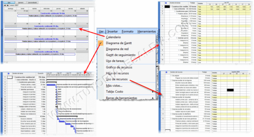 Conoce la Interfaz de Microsoft® Project 2007 | Tutoriales al Día ...