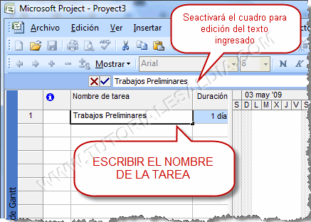 Creando-Una-Tarea-En-Microsoft-Project-Paso-1